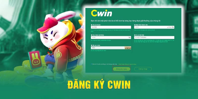 Mẫu đăng ký chơi nổ hũ Thần Tài tại Cwin